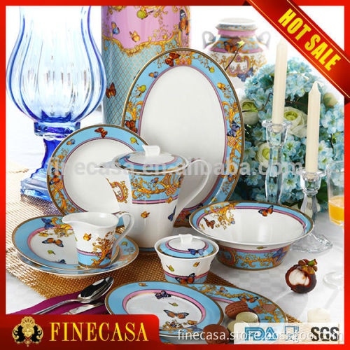 Luxury Fine Bone China 8.5 Inches Soup Plate
